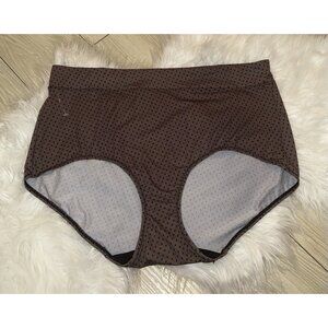 Olga No Pinching No Problems No Muffin Top Panties Printed 10 3XL XXXL GS39730